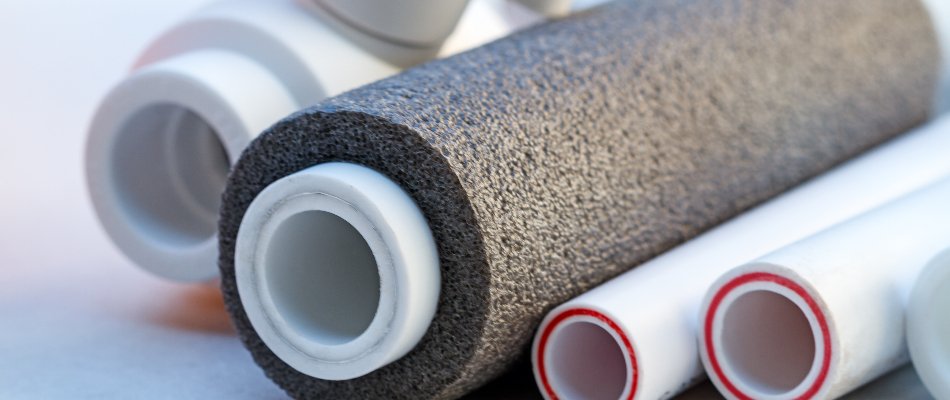 Insulation material for irrigation in Cary, NC.