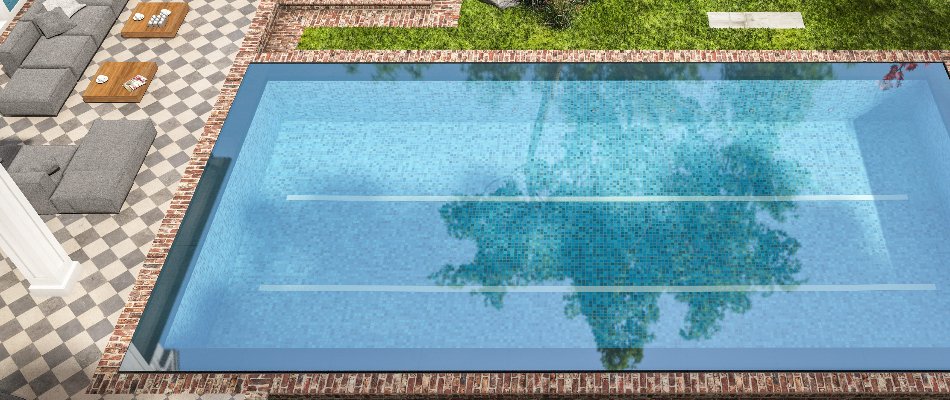 3D design rendering of a pool in Huntsville, AL.